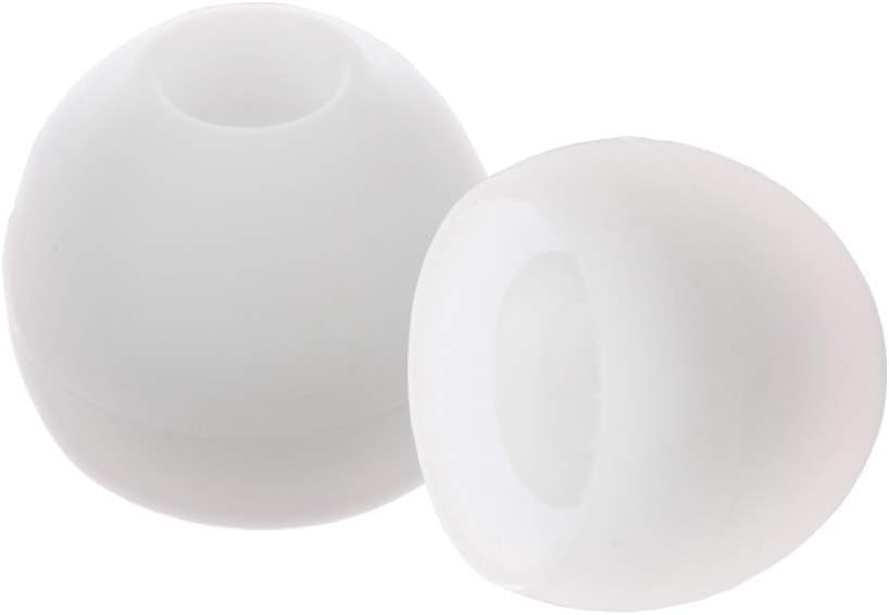Xcessor Replacement Silicone Earbuds 6 works (Set of 12 Pieces). S/M/L, White - Image 3