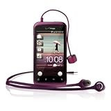 HTC Purple Tangle Free Headphones With a Charm Call Indicater