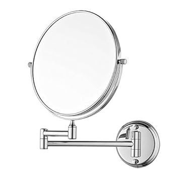 Dolphy Shaving Makeup Mirror (5x Magnifying) - 8 Inch