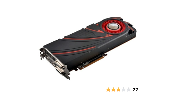 Amazon Com Xfx Radeon R9 290x 1000mhz 4gb Ddr5 512 Bit Dp Hdmi 2xdvi Graphics Card R9290xenfc Computers Accessories