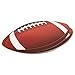 12-Pack Football Cutouts - Football Cutouts for Sports Themed Celebrations, Football Party Decorations, Tailgate Party Supplies, 13 X 8 inches