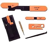 EMI Fire Rescue Police SWAT Tactical XTractor Rescue Tool Kit, Center Punch, Shove Knife, Seatbelt Cutter & More ! by EMI