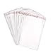 500 Pack Clear Resealable Cello/Cellophane Bags -Cookies,Gift Basket,Gift,Bakery,Candies,Dessert (500 Piece 4