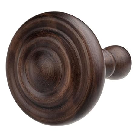 Swish Naturals Wooden Curtain Holdback Dark Walnut Amazon Co Uk