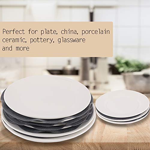 Dish Separators Protectors, Gray Dinner Plate Divider Pads, China