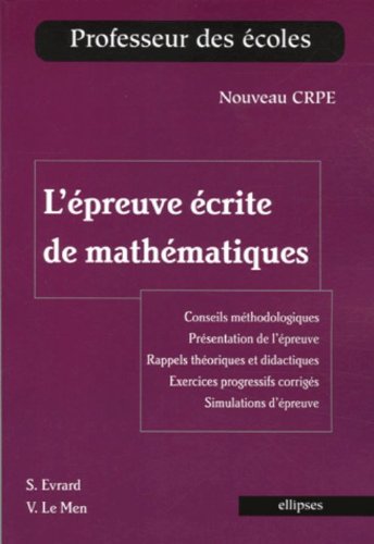 L' épreuve écrite de mathématiques