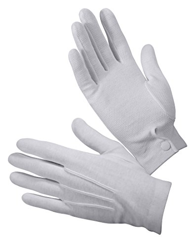Rothco Gripper Dot White Parade Gloves, Small