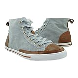 Burnetie Men's High Top Vintage sneaker