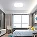 Onforu Waterproof 18W LED Ceiling Lights, CRI 90+, 11 inches, 150W Incandescent Bulbs Equivalent, IP65, 1600lm 5000K Daylight White Flush Mount Ceiling Light for Bathroom, Kitchen, Bedroom, Balcony.