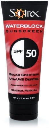 SolRX Waterblock SPF 50 Sunscreen Protection Tube, 3-Ounce by Solrx