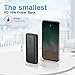 Portable Charger POWERADD EnergyCell Ⅱ 10000, USB C Smallest and Lightest 10000mAh Power Bank PD 18W, Compact External Battery for iPhone 6 iPhone 7 iPhone 12 XS X Samsung S10 Google LG iPad and More