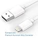 iPhone Charger Alanda 3pcs 6ft High Speed Durable iPhone Charging Cable for iPhone 7 7 Plus SE 6s 6 6 plus 5 5s iPad Air and Mini iPod Touch 5th Compatible with iOS(White)