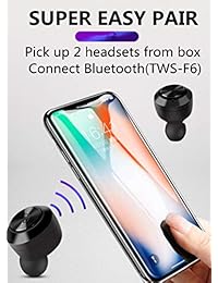 Audífonos inalámbricos con Bluetooth de larga duración 5.0, inalámbricos, deportivos, impermeables, estéreo, intraurales, micrófono integrado, sonido premium con graves profundos para deporte