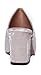 J. Adams High Heel Sandal Mule - Comfortable Everyday Slip On Heel - Trendy Cute Slipper Shoe - Peace