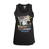 Harley-Davidson Womens Black Label Slim Fit Built w/ Pride Tank Top 96205-16VW