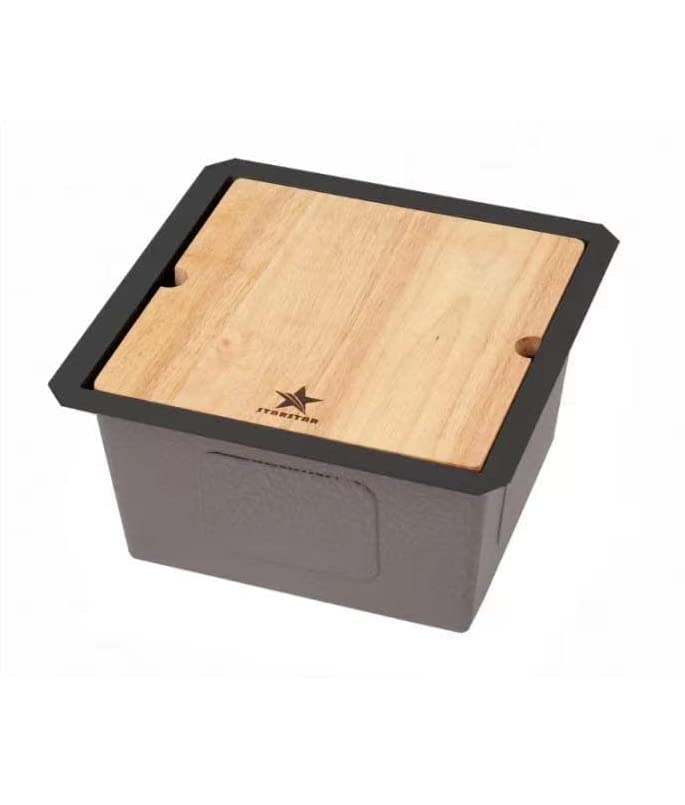 STARSTAR Workstation Ledge Undermount Single Bowl 304 Stainless Steel