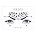 Lady Up Face Gems Stick on Rhinestones Mermaid Bindi Crystals Jewels Glitters Eyes Face Temporary Tattoos Stickers for Halloween Festival Carnival Party