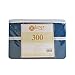 Superior Cotton Percale Deep Pocket, Queen, Navy Blue, 4-Pieces Sheet Set