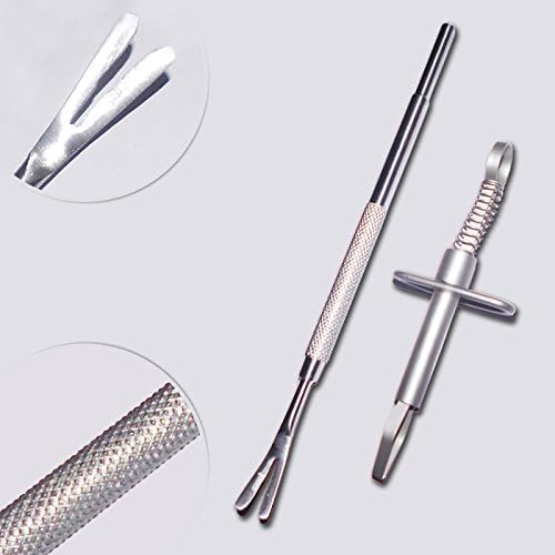 Tick Key – Flea and Tick Prevention for Dogs Is Made of High Quality Stainless Steel - Nidati Tick Remover Is Highly Durable, Comfortable with Non Slip Handle Grip Texture - Best Tick Twister to Remove Ticks, Mites and Flea with Full Ease From Humans and Pets - Nidati Tick Repellent for Dogs Is Highly Durable, Comfortable and East to Use, Carry and Wash - Perfect Long Lasting Tick Key Tick Remover with Two Different Styles in One Packagng for Highly Affordable Price - Order High Quality Tick Remover Key with Full Guarantee