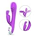 G Spot Rabbit Vibrator Thrusting Dildo with Heating Function (Vibrating)
