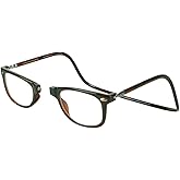 Clic Magnetic Reading Glasses for Men or Women, Computer Readers, Ashbury (M-XL)