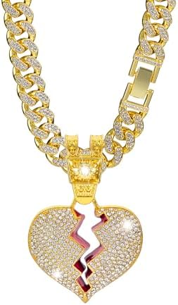 BLINGFACTORY Hip Hop Iced Smile Face CZ Medal Silver Plated