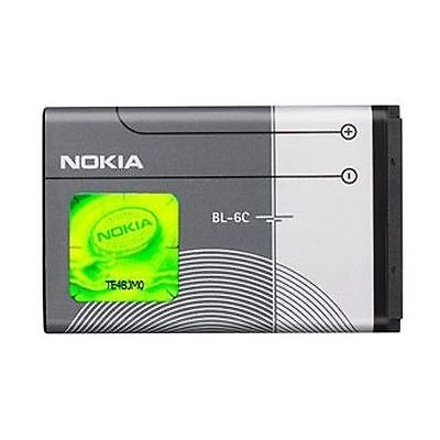 Simply Silver - Nokia BL-6C Battery for 2125I 2128 N-GAGE 2125I 6275I E70 3120 6155I 2116I 2865I - Unbranded