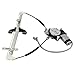 MILLION PARTS Rear Right Side Power Window Regulator with Motor Compatible with 2001 2002 2003 2004 2005 Honda Civic Sedan 4-Door
