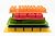 Silicone Candy Mold Ice Cube Tray for Lego Chocolate Gummies Crayon Soap - Set of 5
