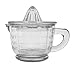 Creative Co-Op 2-Piece Clear Pressed Glass Juicer