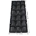 18 Pockets Vertical Wall Garden Planter Planter Pocket, Wall Mount Living Plant Growing Bag for Flower Vegetable,Environmental Felt,Great Outdoor Wall Decor for Patios and Gardens (18 Pockets)thumb 1