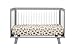 Babyletto Hudson 3-in-1 Convertible Baby Crib with Toddler Bed & Daybed Conversion - Strong, Durable & Easy to Assemble - GREENGUARD Gold Certified w/ 4 Adjustable Mattress Heights - Grey and White