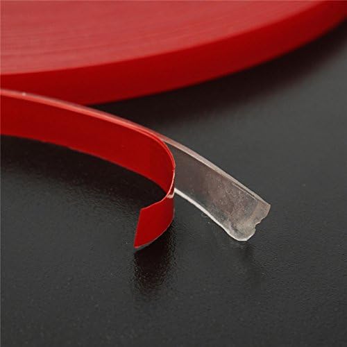 2Pack Super Sticky Double Sided Clear Tape Double Strong Self Adhesive Craft Tape for All Sorts of Craft,School,Office,and Household uses,Car/Cell Phone Repair(3Meter Length x 1mm Thk (10mm) - Image 4
