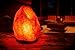 HemingWeigh Natural Himalayan Rock Salt Lamp 7-13 lbs with Marble Base, Electric Wire & Bulb