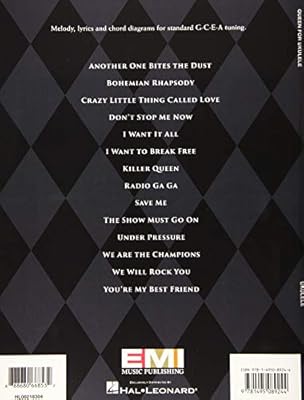 Queen For Ukulele Amazon Co Uk Queen Books