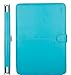 MOSISO Compatible with MacBook Pro Retina 13 inch Case A1502 A1425 2015-2012 Release, Premium PU Leather Book Folio Protective Stand Cover Sleeve, Blue