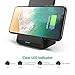 Wireless Charging Stand RAVPower 2 Coils Qi Certified Fast Wireless Charger 10W Qi for Galaxy S9, S9+, S8, S7 & Note 8, 5W Compatible iPhone XS MAX XR X 8 Plus and All Qi-Enabled Devices