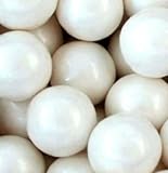 Shimmer Pearlescent White 1 Inch Gumballs (5 Poound)