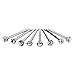 Charisma 40pcs Small Nose Studs Stainless Steel CZ Nose Piercing Jewelry Tiny Bone Studs for Women Men Hypoallergenic 22G