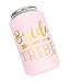 Bride Tribe Bachelorette Party Favor Can Sleeves - 11 Pack Insulated Neoprene Drink Huggies, Fits Regular Beer Cans | Decorations, Supplies, Gifts (Rosé Pink)