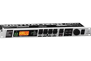 Behringer VIRTUALIZER 3D FX2000 High-Performance 3D Multi-Engine Effects Processor, Silver and Black