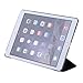 iPad Air 2 Case,THZY iPad Air 2 Smart Cover+Transparent Back Cover Apple iPad Air 2 (iPad 6) 2014 Model Ultra Slim Lightweight Stand with Smart Cover Auto Wake/Sleep (Mysterious Black)