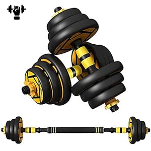 Halterset 40 kg, gewichten, verstelbare halters, set voor dames en heren, halterset voor thuis fitness