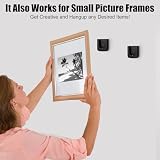 OUZHOU Wall Mounted Remote Control Holder, 5PCS Magnetic Organizers view 4