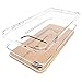 iPhone 7 Plus Case, iPhone 8 Plus Case, MoboZx [Premium Flexible] Transparent Innovative Dotted-Buffer Protective Shock-Proof Bumper for Apple iPhone 7 Plus (2016)/iPhone 8 Plus (2017) - Clear