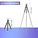 Aureday 39.5” Cell Phone Tripod, Portable Extendable Adjustable Tripod Stand with Cellphone Mount & Wireless Remote, Compatible with iPhone & Android Phone