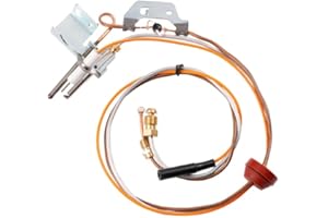 Long Term 9003542 Pilot Assembly Replacement for Natural Gas Water Heater, Compatible with Reliance, A.O.Smith, Kenmore, State GS and GSX, Replaces 100109295,9003542005