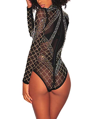 SEBOWEL-Body-sexy-da-donna-in-rete-trasparente-con-strass
