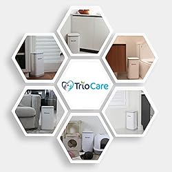 TrioCare Odour Locking Blocking Control Diaper Pail