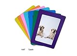 Leoyoubei Set Of 7 Colorful Magnetic Picture Frames